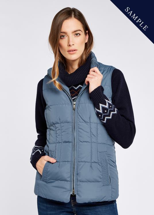 kvinnor spiddal quiltad gilet DPXF2696 Kläder skifferblå Dubarry kvinnor spiddal quiltad gilet DPXF2696 Kläder skifferblå Dubarry