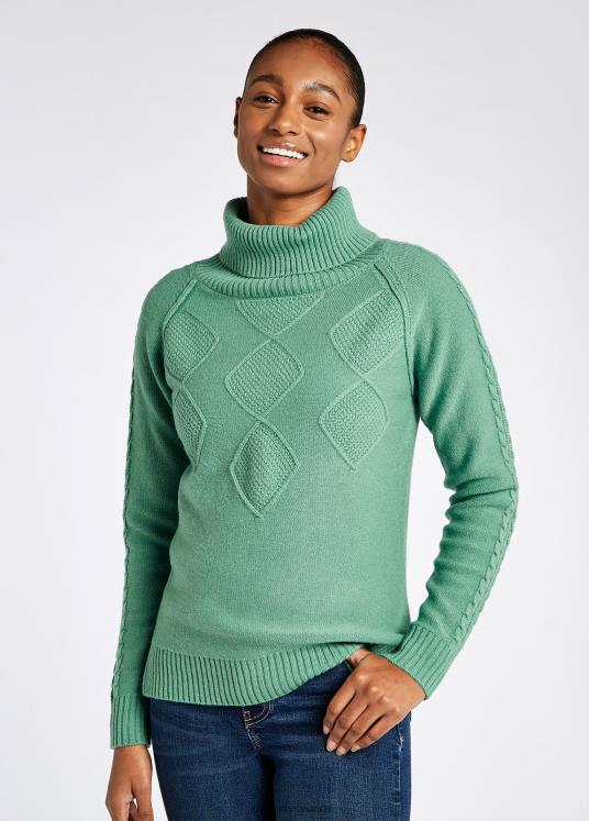 kvinnor belleek chunky tröja med rullhals DPXF2704 Kläder krabba äpple Dubarry kvinnor belleek chunky tröja med rullhals DPXF2704 Kläder krabba äpple Dubarry